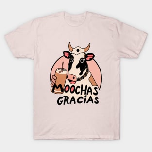 Funny Cow Moochas Gracias T-Shirt